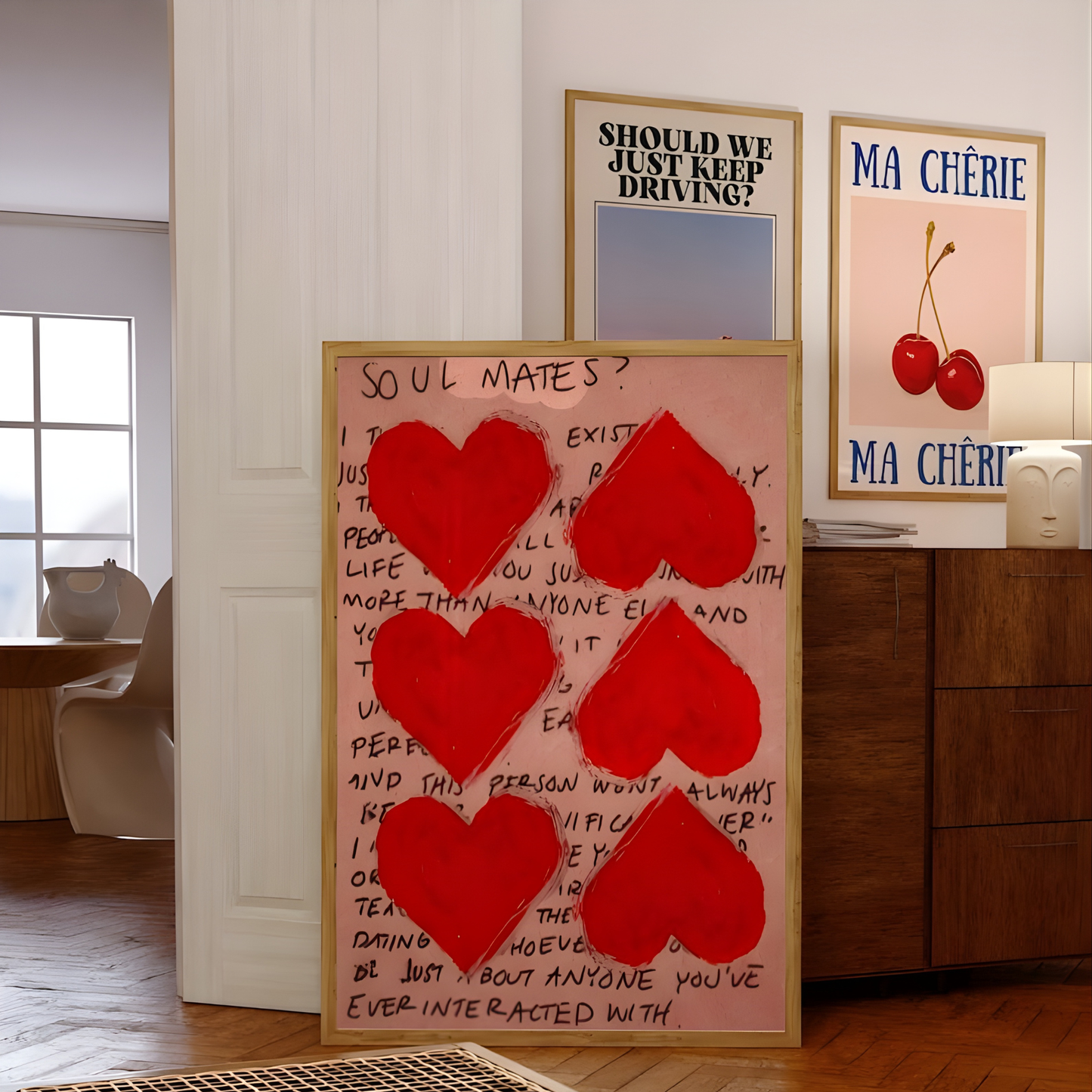 Soulmate Love Letter wall art(Original Artwork)