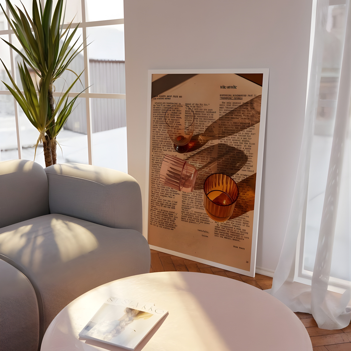 Typography Trendy Wall Art(Original Artwork)