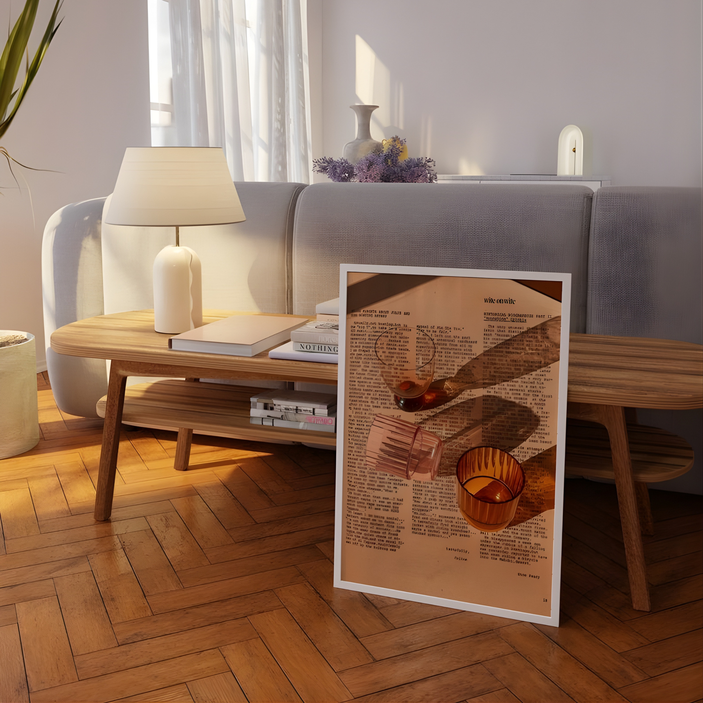 Typography Trendy Wall Art(Original Artwork)