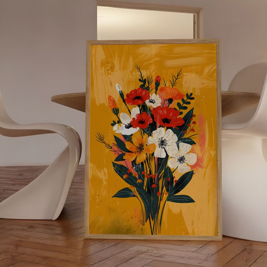 Maximalist Printable eclectic wall art(Original Artwork)