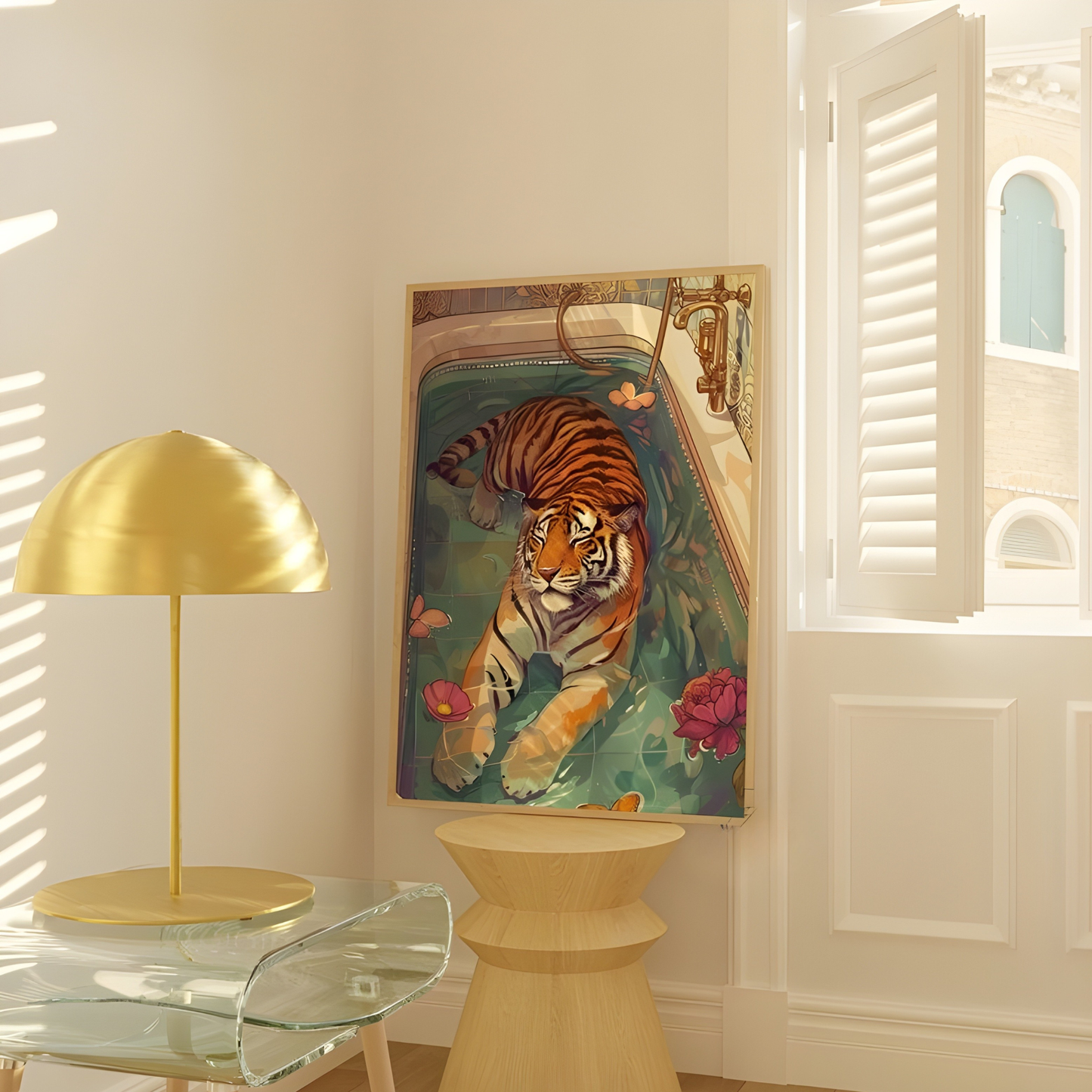 Maximalist Printable eclectic wall art(Original Artwork)