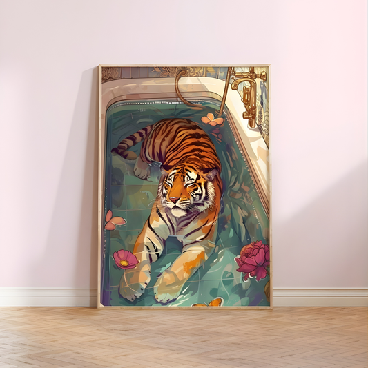 Maximalist Printable eclectic wall art(Original Artwork)