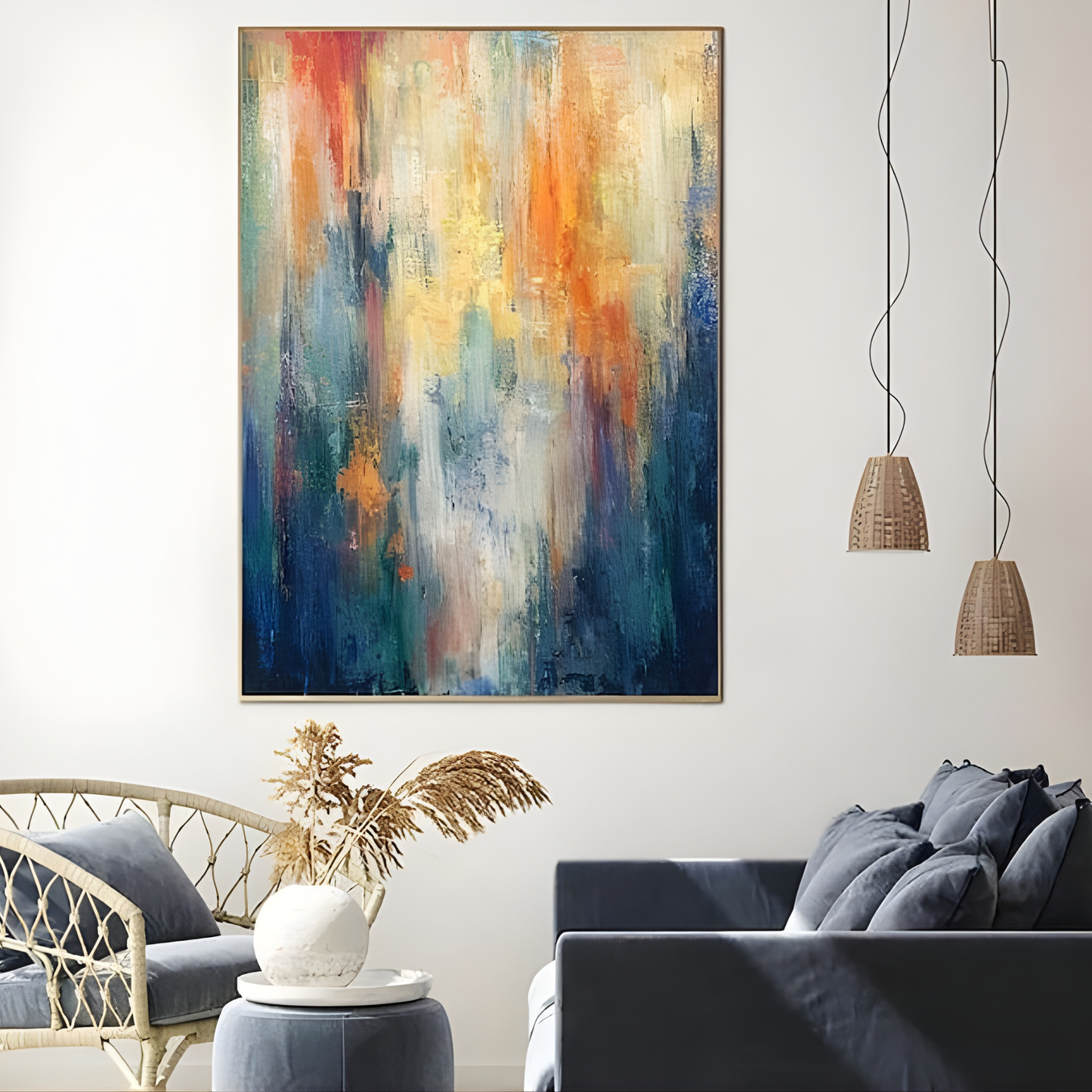 Colorful Abstract Wall Art(Original Artwork)