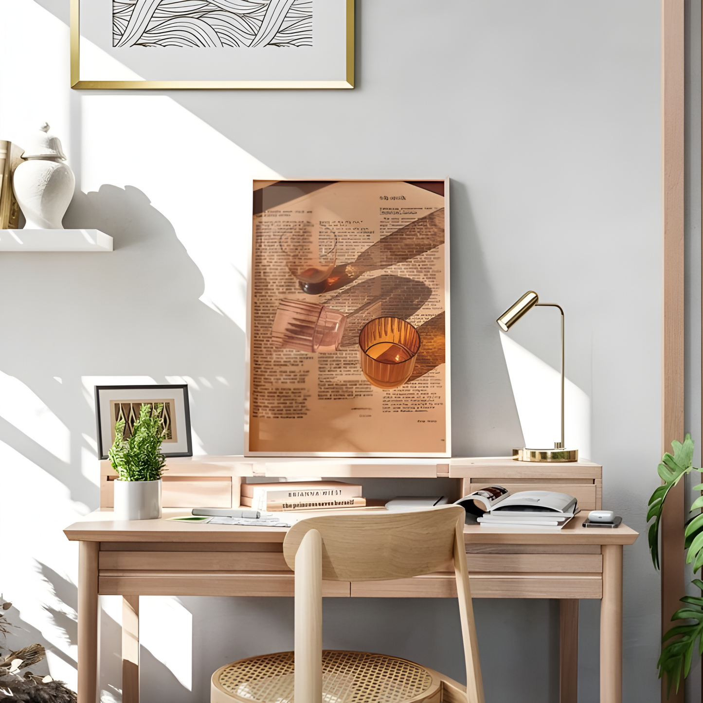 Typography Trendy Wall Art(Original Artwork)