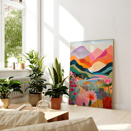 Colorful Abstract Wall Art(Original Artwork)